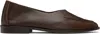 Hereu Brown Juliol Winter Slip-on Loafers In Brown
