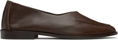 Hereu Brown Juliol Winter Slip-on Loafers