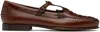 Hereu Brown Maqueda Loafers In Russet