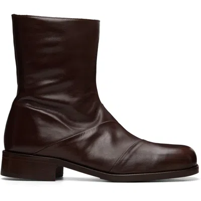 Hereu ブラウン Sendre ブーツ In Dark Brown