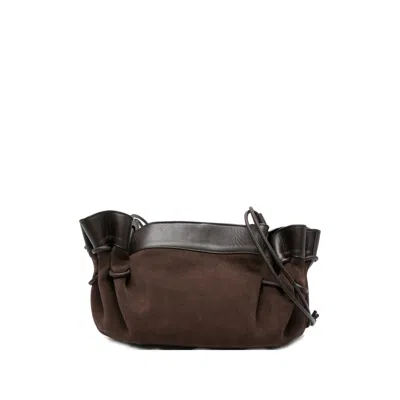 Hereu Brown Shoulder Bags Women