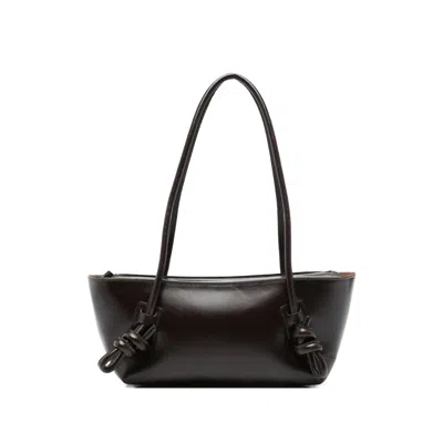 HEREU HEREU BROWN SHOULDER BAGS WOMEN