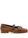 Hereu Women's Lorea Suede Leather Loafers