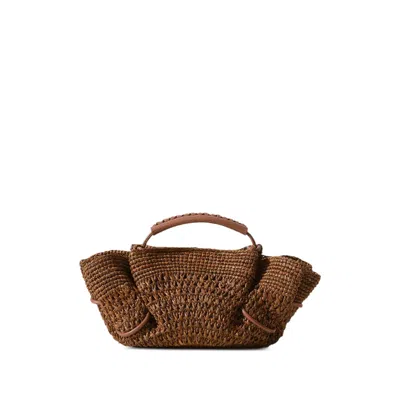 Hereu Brown Tote Bags Women