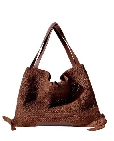 Hereu Cador Shopping Bag In .002.1 Tan