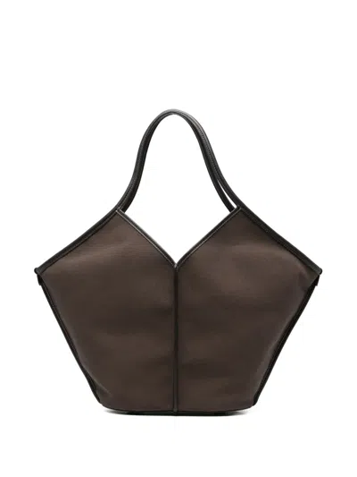 Hereu Calella Brown Tote Bag