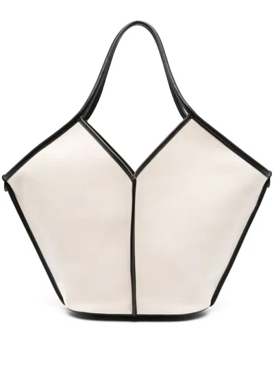 Hereu Calella Canvas Tote Bag In Black