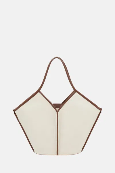 Hereu Calella Cotton Tote Bag In White