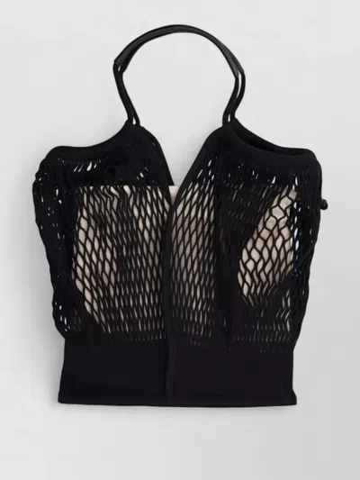 Hereu Calella Flit Mesh Shoulder Bag Dual Handles