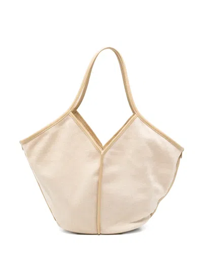 Hereu Calella Panelled Tote Bag In Neutral