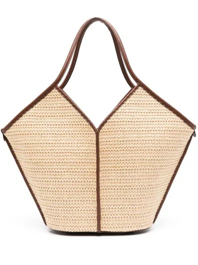 Hereu Women's Calella Rafia Tote Bag In Beige