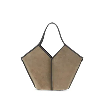 Hereu Calella Shoulder Bag In Beige