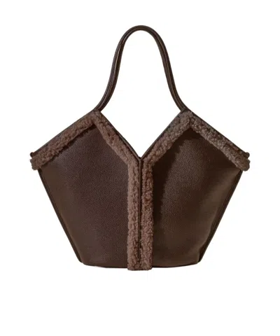 Hereu Calella Shoulder Bag In Brown