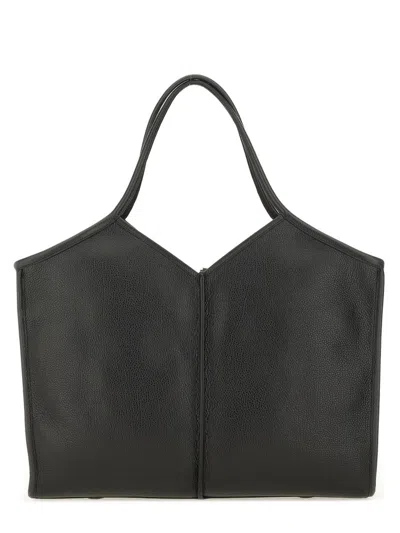 Hereu "calella Squared" Medium Bag In Black