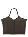 Hereu Calella Squared Medium Bag In Brown