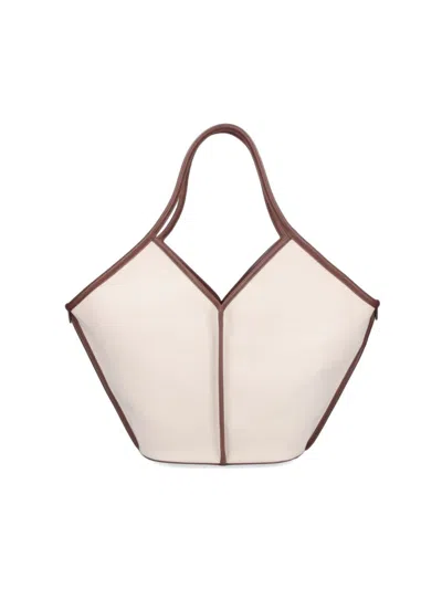 Hereu Calella" Tote Bag - Off-white