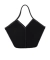 Hereu Women's Calella Raffia Basket Tote Bag In Black