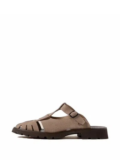 Hereu Canya Sport Fisherman Mules In Brown