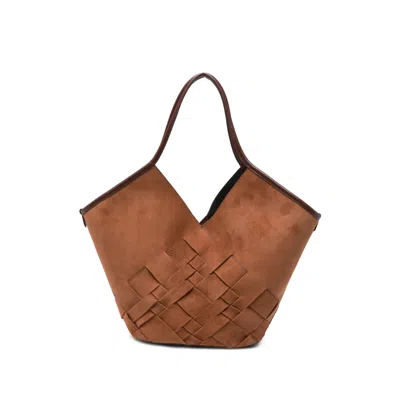 Hereu Coloma Bucket Bag In Brown