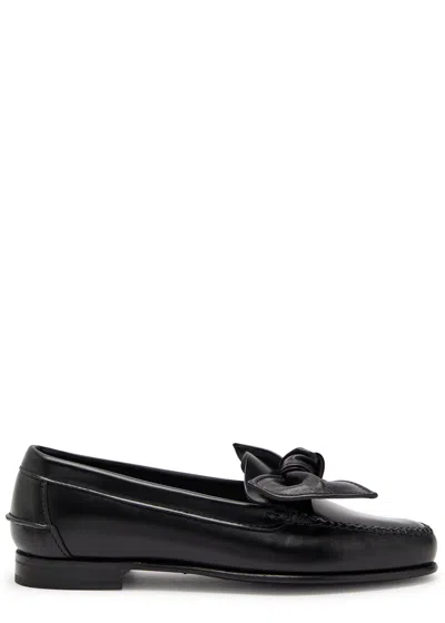 Hereu Corbati Leather Loafer In Black