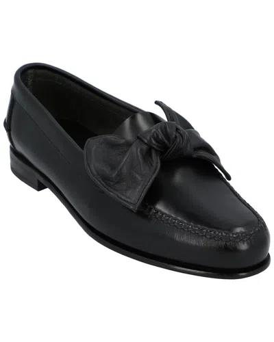 Hereu Corbati Leather Loafer In Black