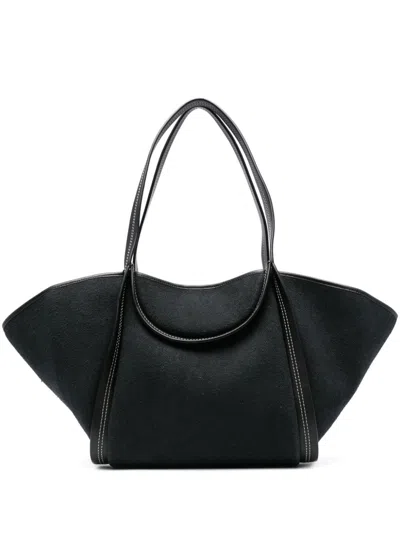 Hereu Cuber Tote Bag In Black