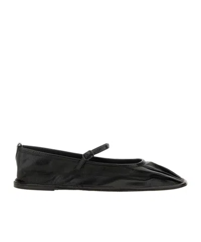 HEREU HEREU DANSA SQUARE-TOE BALLET FLATS