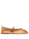 Hereu Dansa Pleated Slippers In Black