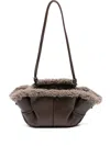 Hereu Women Arta Mini Leather Handbag In Brown