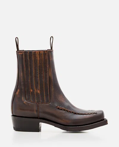 Hereu Dark Brown Chelsea Boots