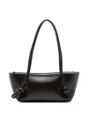Hereu Dark Brown Fleca Shoulder Bag In Brown