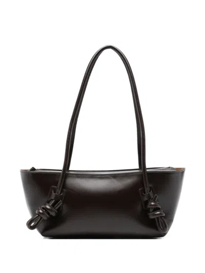 Hereu Dark Brown Fleca Shoulder Bag