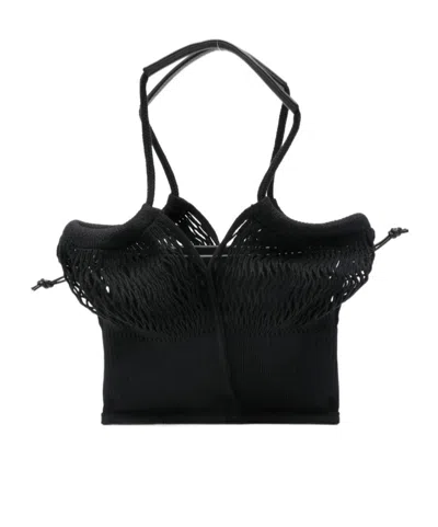Hereu Double-handled Handbag In Black
