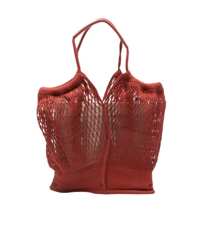 Hereu Double-handled Handbag In Brown