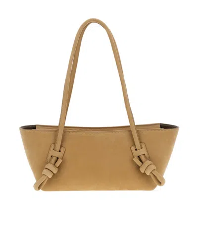 Hereu Double-handled Handbag In Brown