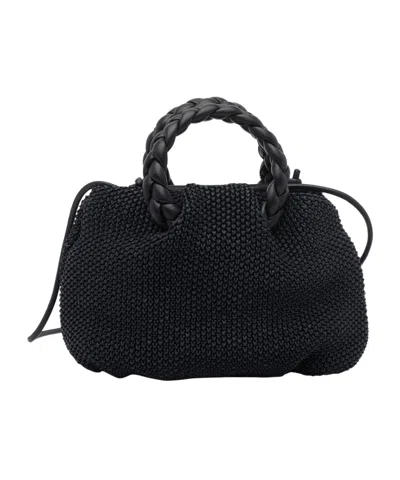 Hereu Dual-handle Shoulder Bag In Black