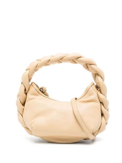 Hereu Women's Espiga Mini Plaited-handle Leather Handbag In Beige