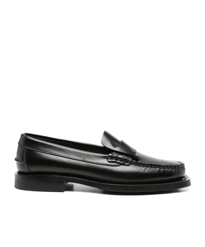 Hereu Flat Loafers In Black