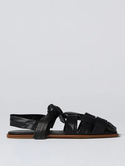 Hereu Flat Sandals  Woman Colour Black