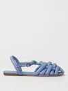 Hereu Flat Sandals  Woman Color Sky