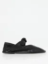 Hereu Prely Pointed Toe Flat In Schwarz