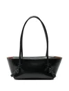 Hereu Women's Fleca Leather Shoulder Bag In Black