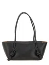 Hereu Rectangular Shoulder Bag Double Handles In Black