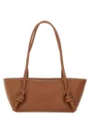 Hereu Textured Shoulder Bag Double Handles In Brown