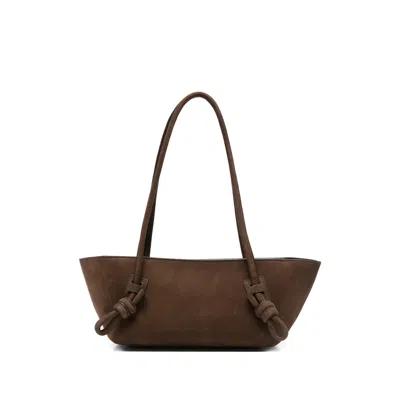 HEREU FLECA KNOT-HANDLE SHOULDER BAG