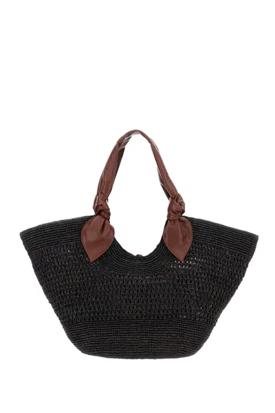 Hereu Fonol Bicolor Shoulderbag In Black