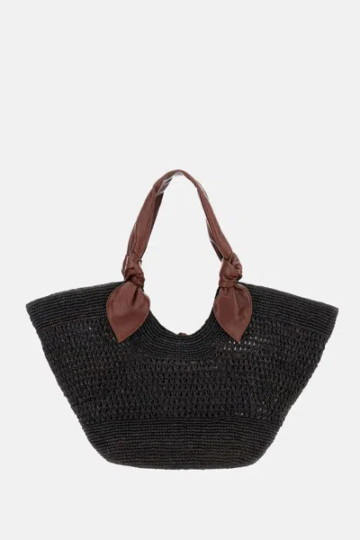 Hereu Fonol Bicolor Shoulderbag In Brown