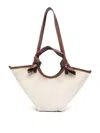 Hereu Fonol Small Canvas Tote In Brown