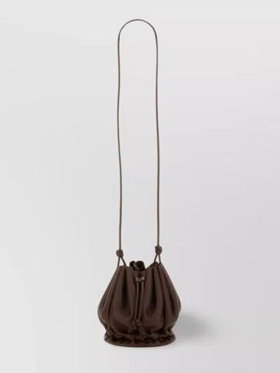 Hereu Gathered Strap Crossbody Bag