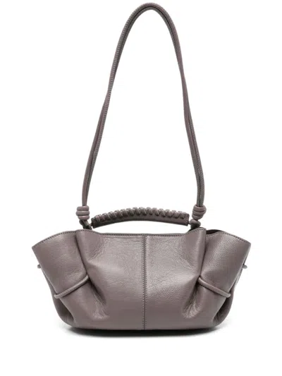 Hereu Grey Arta Mini Shoulder Bag In Gray